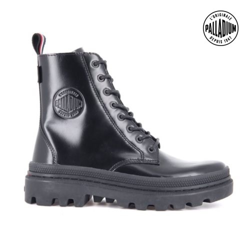 Bottes Palladium Pallatrooper Off-1 Homme Noir | FR OLU260M